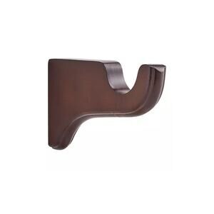 Kirsch- 2" Wood Trends 6" Return Bracket (One) Mahogany. Brand New In Package